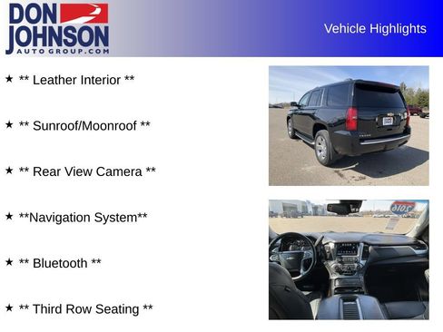 Used 2016 Chevrolet Tahoe LTZ w/ Max Trailering Package image 6