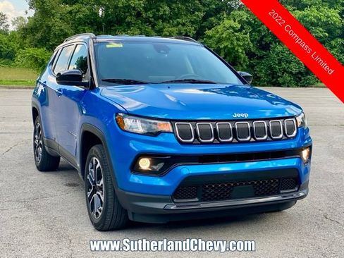 Used 2022 Jeep Compass Limited AWD/4WD image 1