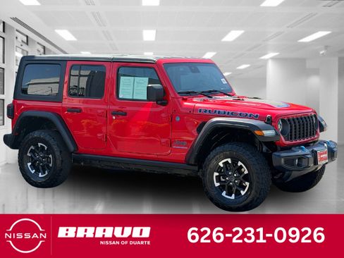 Used 2024 Jeep Wrangler Unlimited Rubicon 4xe AWD/4WD image 1