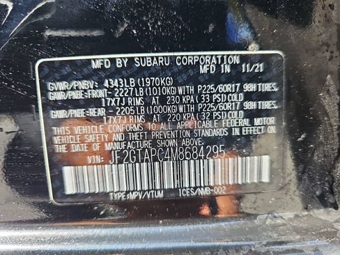 Used 2021 Subaru Crosstrek 2.0i Premium w/ Popular Package #2 AWD/4WD image 16