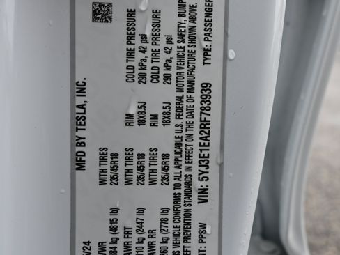 Used 2024 Tesla Model 3 Standard Range RWD image 10