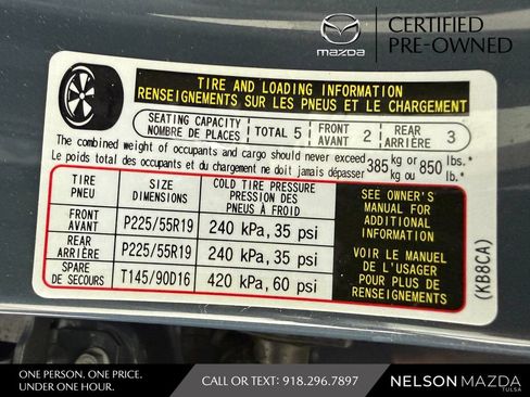 Certified 2025 MAZDA CX-5 Carbon Edition AWD/4WD image 57