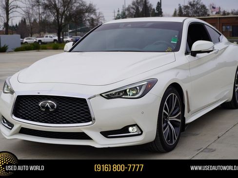 Used 2022 INFINITI Q60 3.0t Luxe w/ Essential Package RWD image 1
