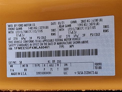 Certified 2021 Ford Bronco Badlands image 28