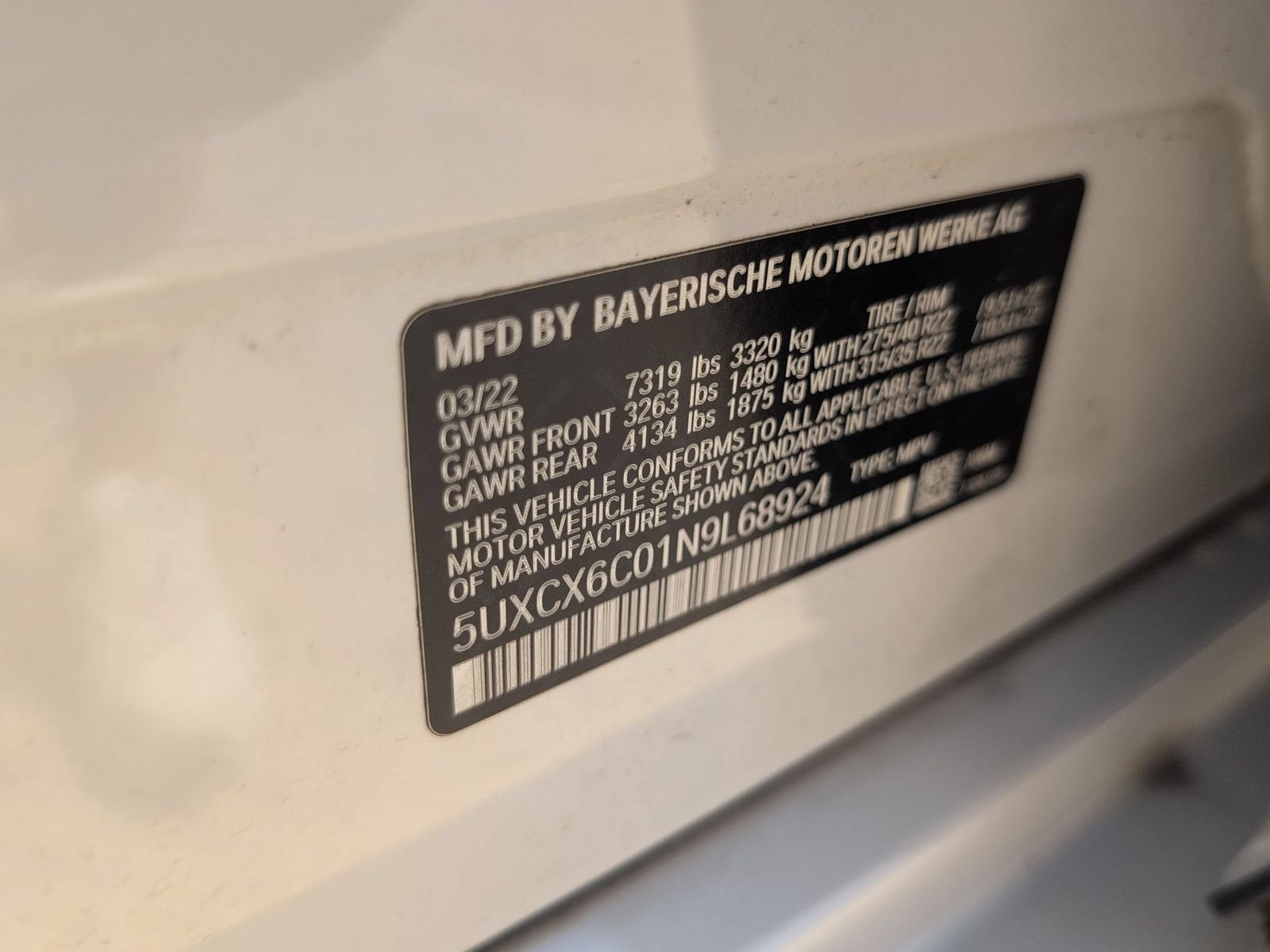 Used 2022 BMW X7 M50i w/ Dynamic Handling Package AWD/4WD image 35