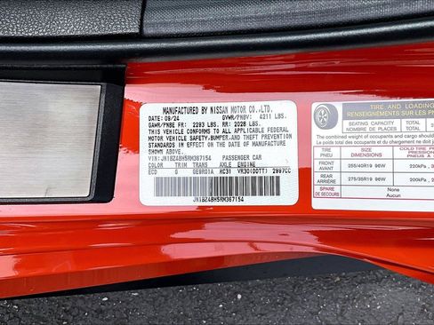 Used 2024 Nissan Z Performance w/ Heritage Edition RWD image 19