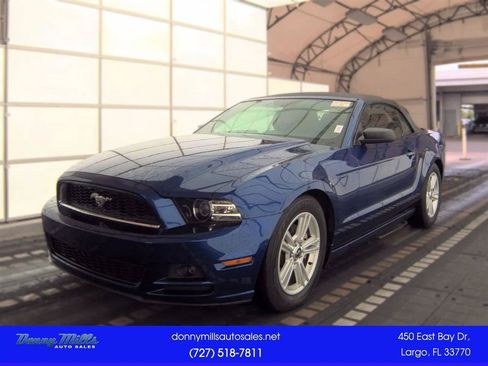 Used 2014 Ford Mustang Convertible w/ Equipment Group 102A RWD image 1