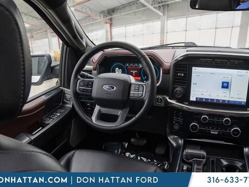 Certified 2023 Ford F150 Lariat w/ Max Trailer Tow Package AWD/4WD image 12