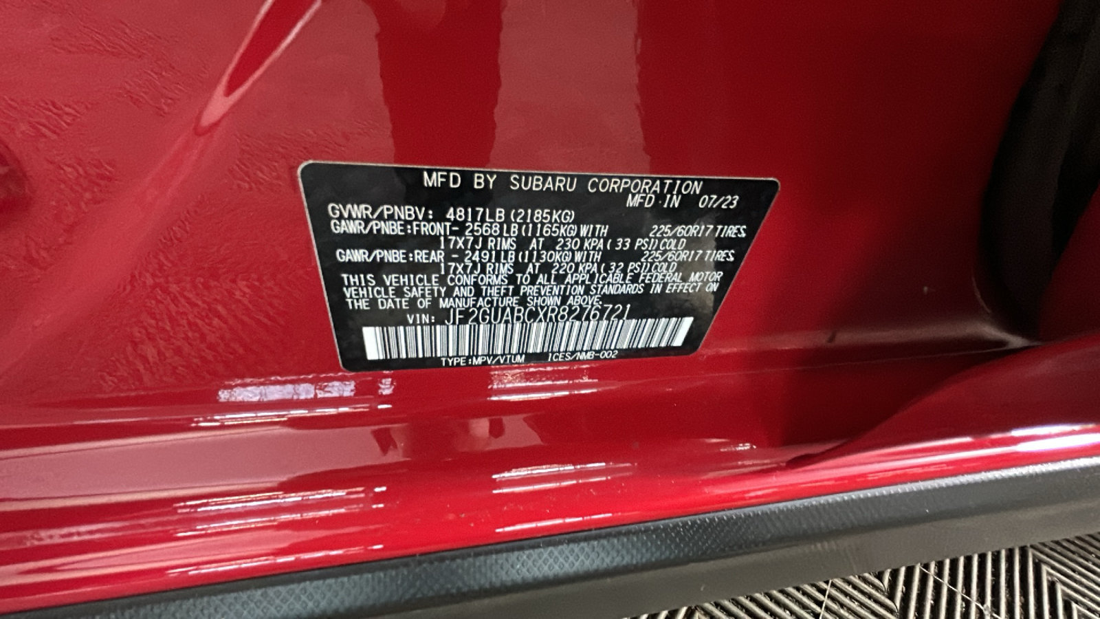 Used 2024 Subaru Crosstrek 2.0i AWD/4WD image 11