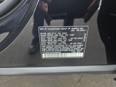 New 2026 Volkswagen Atlas SE FWD image 30