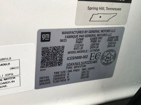 Certified 2023 GMC Acadia SLT AWD/4WD image 22