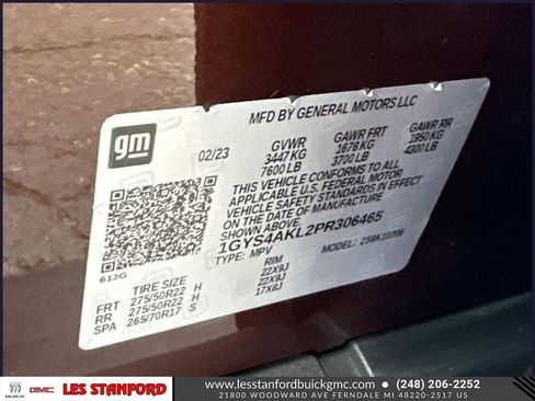 Used 2023 Cadillac Escalade Luxury w/ LPO, Illumination Package image 20