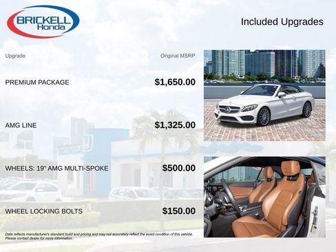 Used 2018 Mercedes-Benz C 300 Cabriolet w/ Premium Package image 11