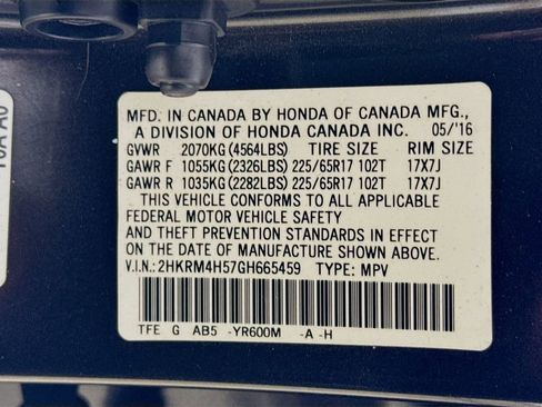 Used 2016 Honda CR-V EX image 24