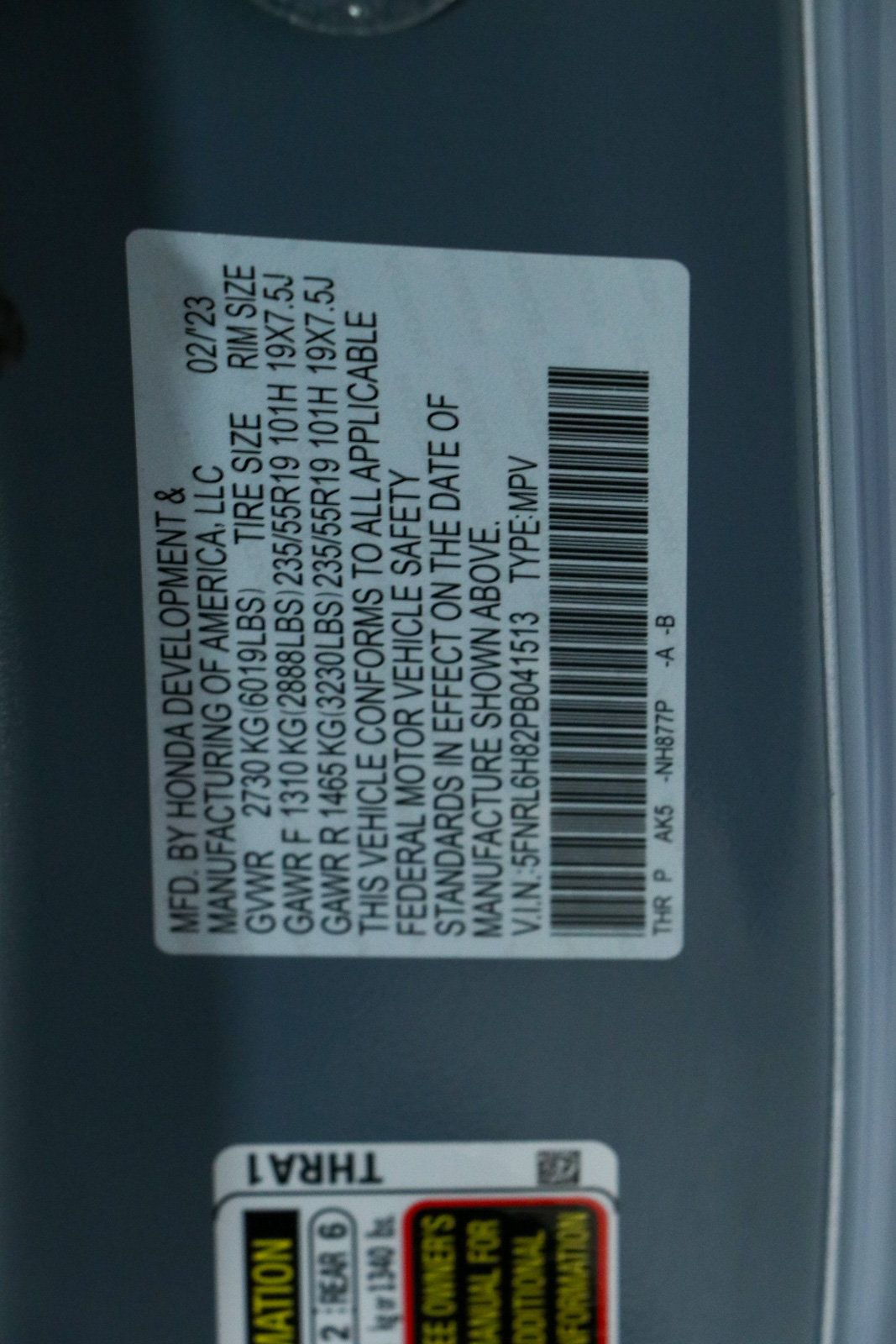 Used 2023 Honda Odyssey Touring image 36