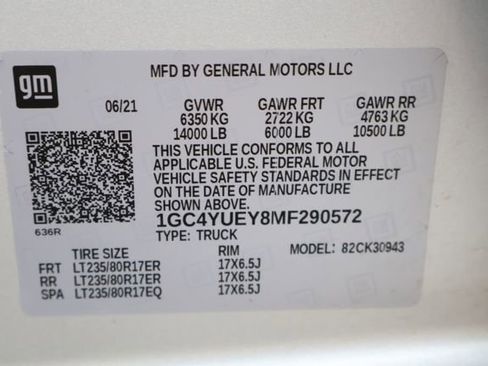 Used 2021 Chevrolet Silverado 3500 LTZ w/ LTZ Texas Edition image 48