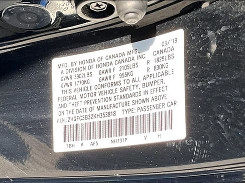 Used 2019 Honda Civic EX image 33