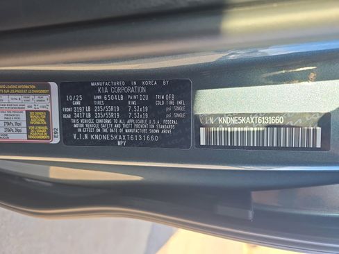 New 2026 Kia Carnival SX image 39