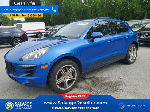 Used 2016 Porsche Macan S AWD/4WD image 1