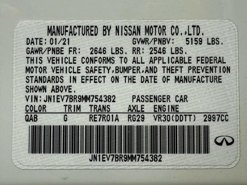 Used 2021 INFINITI Q50 Luxe w/ Seat & Sound Package image 32