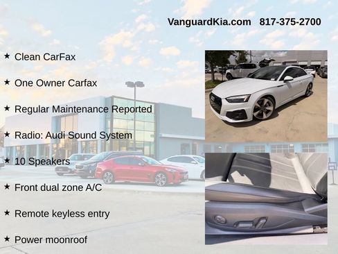 Used 2021 Audi A5 2.0T Premium Plus w/ Premium Plus AWD/4WD image 6