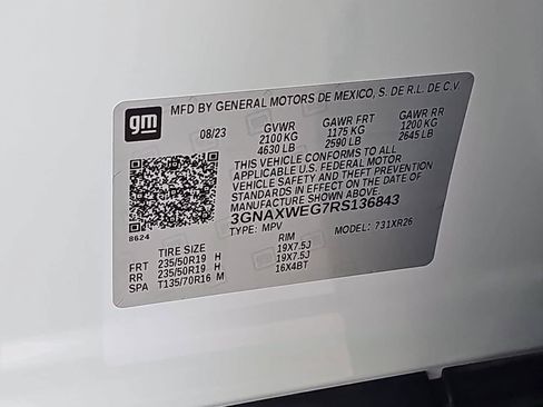 Certified 2024 Chevrolet Equinox RS w/ RS Leather Package AWD/4WD image 41