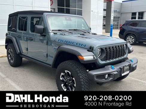 Used 2024 Jeep Wrangler Unlimited Rubicon 4xe AWD/4WD image 1