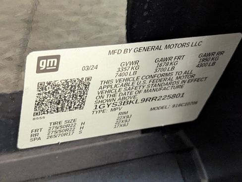 Certified 2024 Cadillac Escalade Premium Luxury image 19