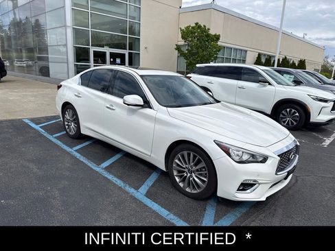 Certified 2023 INFINITI Q50 Luxe AWD/4WD image 3
