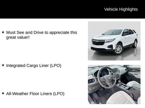 Used 2023 Chevrolet Equinox LS w/ LPO, Floor Liner Package AWD/4WD image 17