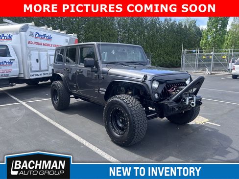 Used 2016 Jeep Wrangler Unlimited Sport w/ Quick Order Package 24S AWD/4WD image 1