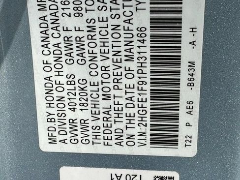 Used 2023 Honda Civic Touring image 23