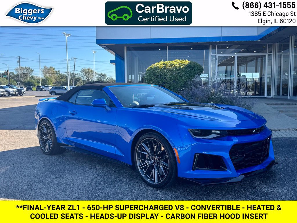 Used 2024 Chevrolet Camaro ZL1 RWD image 1