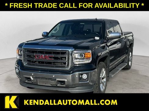 Used 2014 GMC Sierra 1500 SLT w/ SLT Crew Cab Value Package AWD/4WD image 1