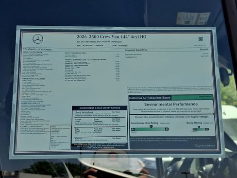 New 2026 Mercedes-Benz Sprinter 2500 image 17