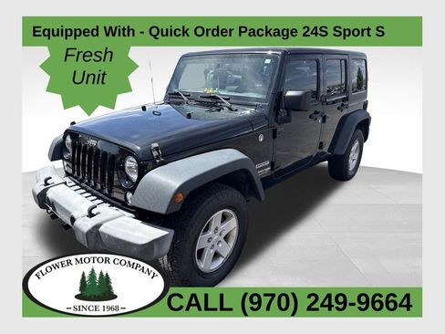Used 2018 Jeep Wrangler Unlimited Sport S AWD/4WD image 1