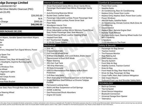 Used 2016 Dodge Durango Limited image 34