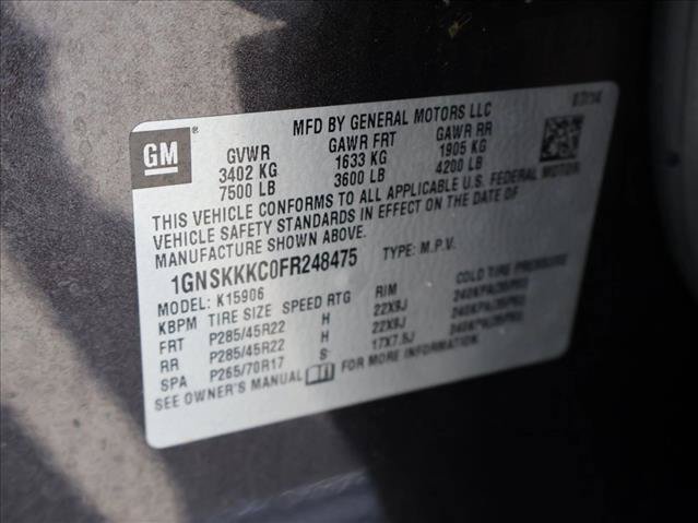 Used 2015 Chevrolet Suburban LTZ AWD/4WD image 30