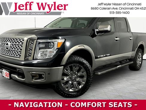 Used 2019 Nissan Titan Platinum Reserve AWD/4WD image 1