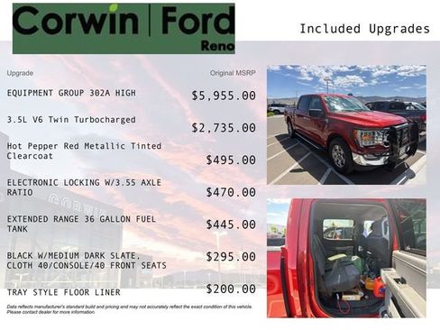 Used 2023 Ford F150 XLT w/ Equipment Group 302A High AWD/4WD image 3
