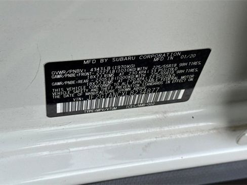 Used 2020 Subaru Crosstrek 2.0i Limited w/ Moonroof Package w/Navigation image 58