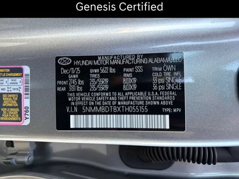 Certified 2026 Genesis GV70 2.5T Advanced AWD/4WD image 19