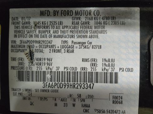 Used 2017 Ford Fusion Platinum image 33