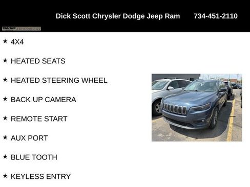 Used 2020 Jeep Cherokee Latitude Plus w/ Cold Weather Group AWD/4WD image 2