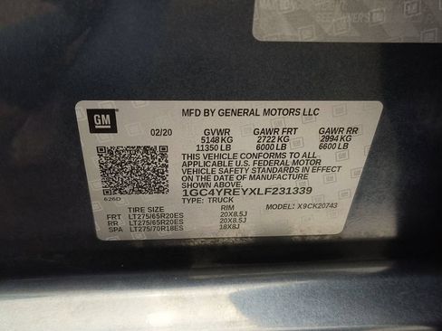 Used 2020 Chevrolet Silverado 2500 High Country AWD/4WD image 19