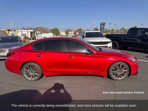 Used 2022 INFINITI Q50 Red Sport 400 RWD image 7