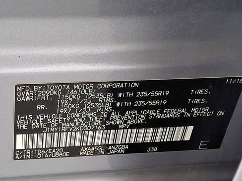 Certified 2019 Toyota RAV4 Limited FWD image 33