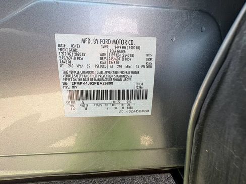 Certified 2023 Ford Edge SEL AWD/4WD image 25
