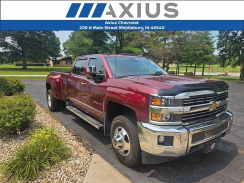 Used 2015 Chevrolet Silverado 3500 LTZ w/ Duramax Plus Package AWD/4WD image 1