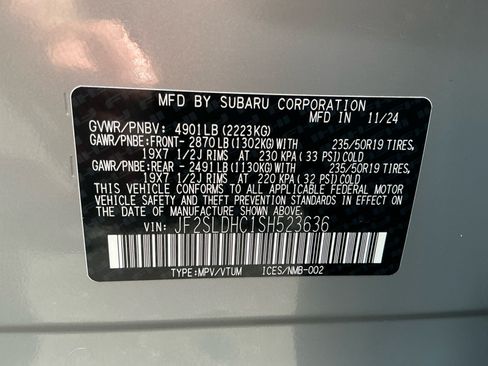 Certified 2025 Subaru Forester Sport AWD/4WD image 16